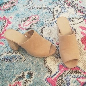 Target Tan Mules